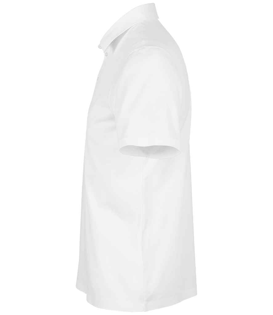 NEOBLU Relax Oscar Jersey Polo Shirt in Optic White, side view