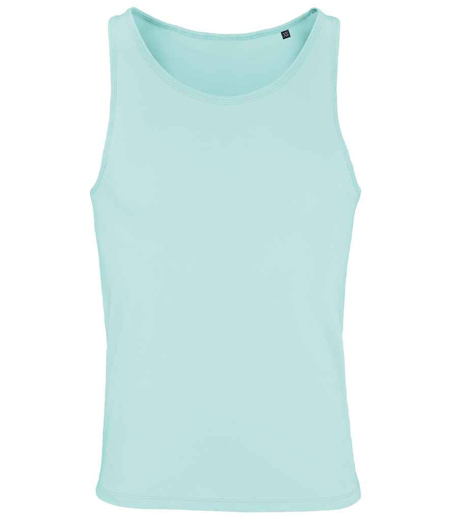 SOL'S Unisex Crusader Tank Top in Arctic Blue, front view