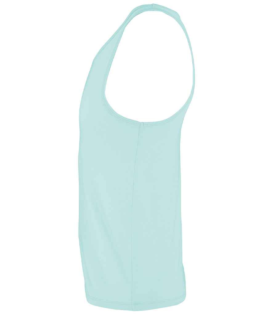 SOL'S Unisex Crusader Tank Top in Arctic Blue, side view