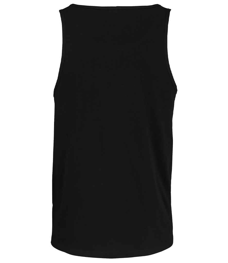SOL'S Unisex Crusader Tank Top in Deep Black, back view
