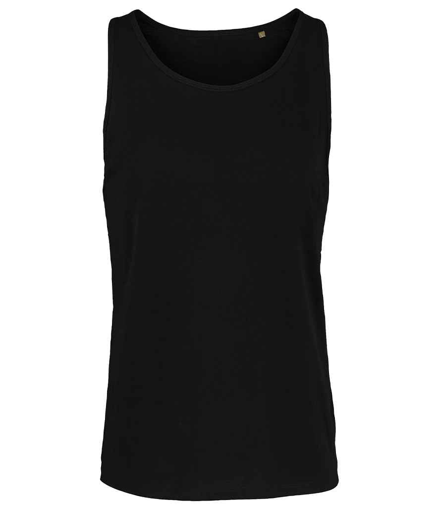 SOL'S Unisex Crusader Tank Top in Deep Black, front view