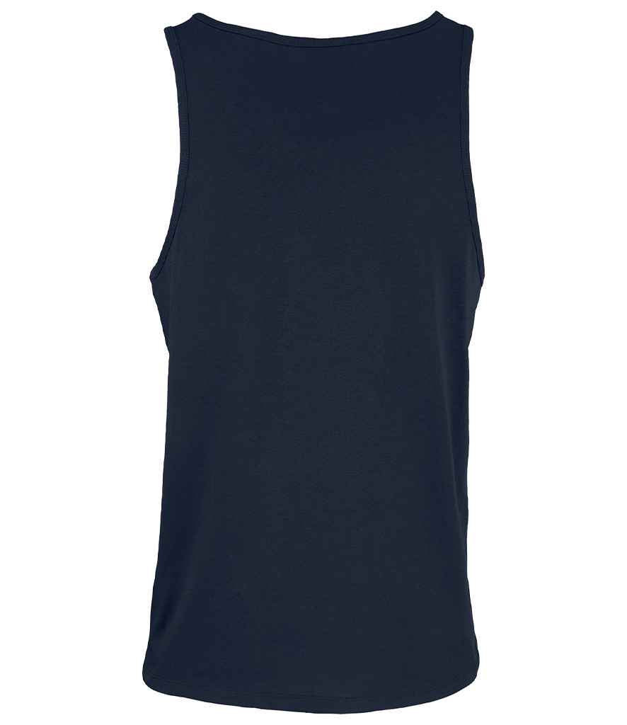 SOL'S Unisex Crusader Tank Top in French Navy, back view