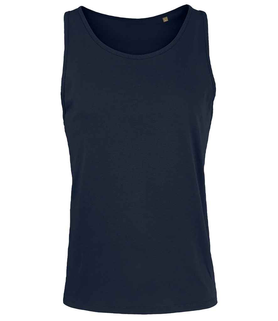 SOL'S Unisex Crusader Tank Top in French Navy, front view