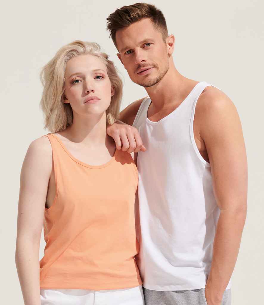 SOL'S Unisex Crusader Tank Top in Peach