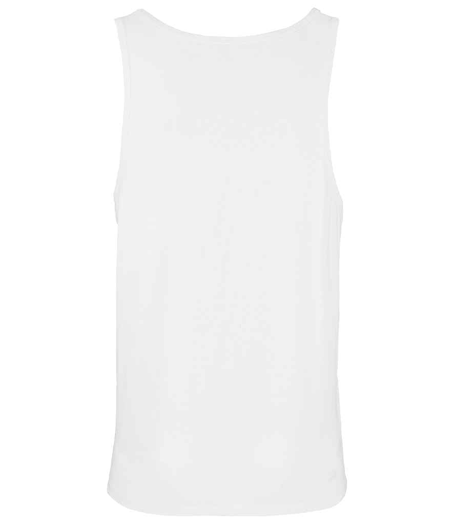 SOL'S Unisex Crusader Tank Top in White, back view