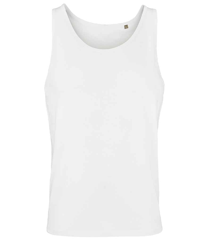 SOL'S Unisex Crusader Tank Top in White, front view