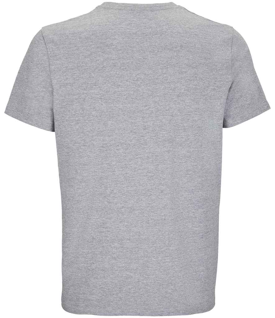 SOL'S Unisex Legend -Shirt in Grey Marl, back view