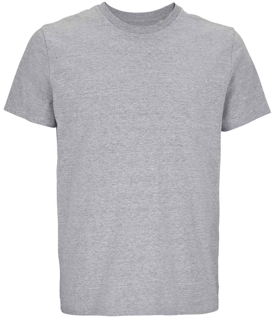SOL'S Unisex Legend -Shirt in Grey Marl, front view