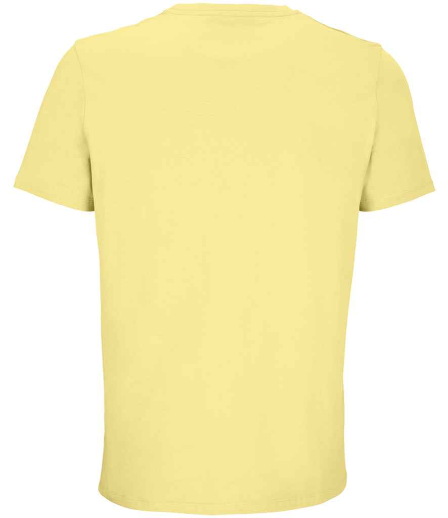 SOL'S Unisex Legend -Shirt in Light Yellow, back view