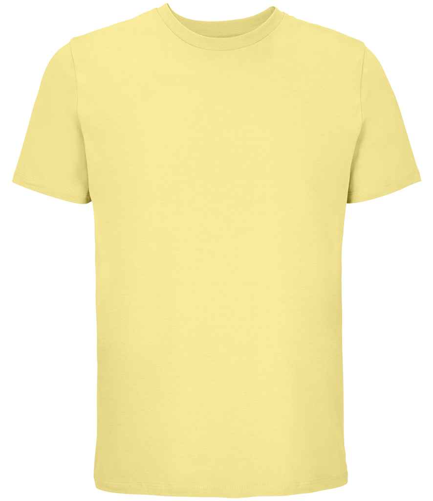 SOL'S Unisex Legend -Shirt in Light Yellow, front view