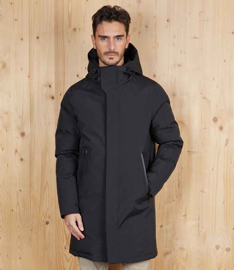 NEOBLU Alfi Warm Parka Jacket in Deep Black