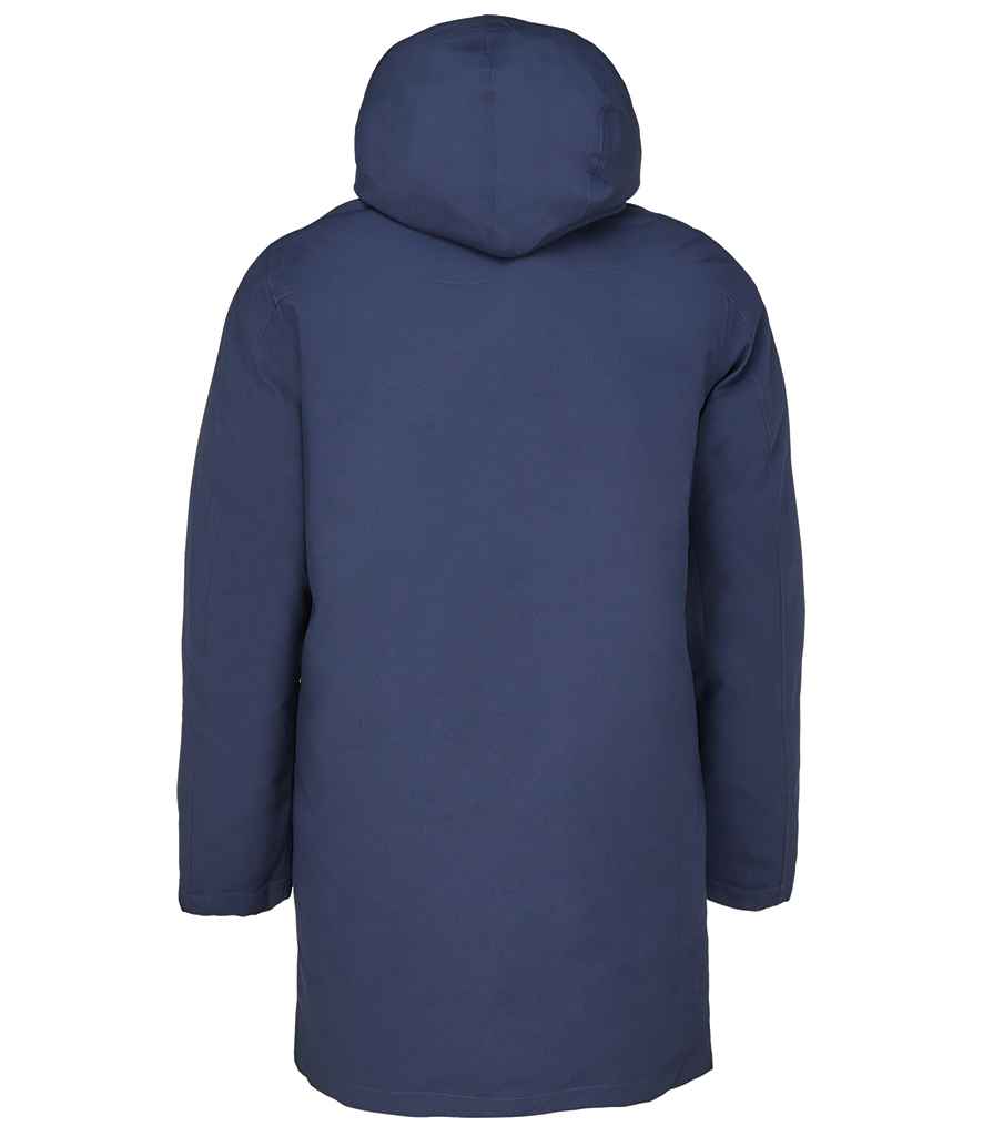 NEOBLU Alfi Warm Parka Jacket in Night Blue, back view