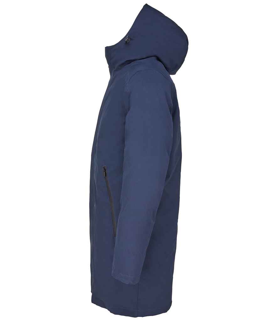 NEOBLU Alfi Warm Parka Jacket in Night Blue, side view
