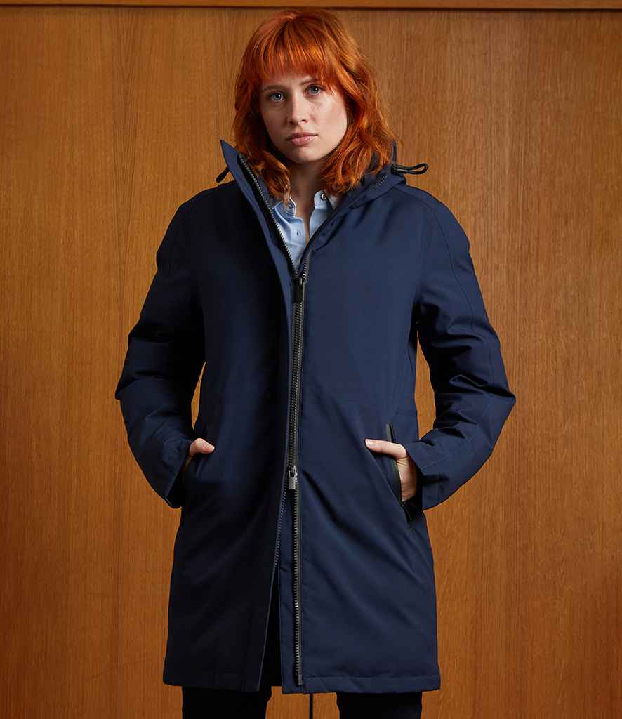 NEOBLU Ladies Alfi Warm Parka Jacket in Night Blue