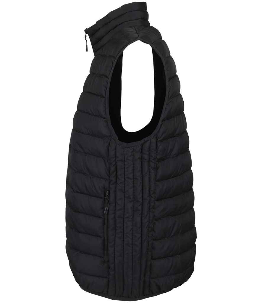 SOL'S Stream Bodywarmer in Black, side view