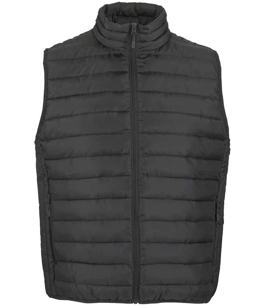 SOL'S Stream Bodywarmer in Charcoal, front view