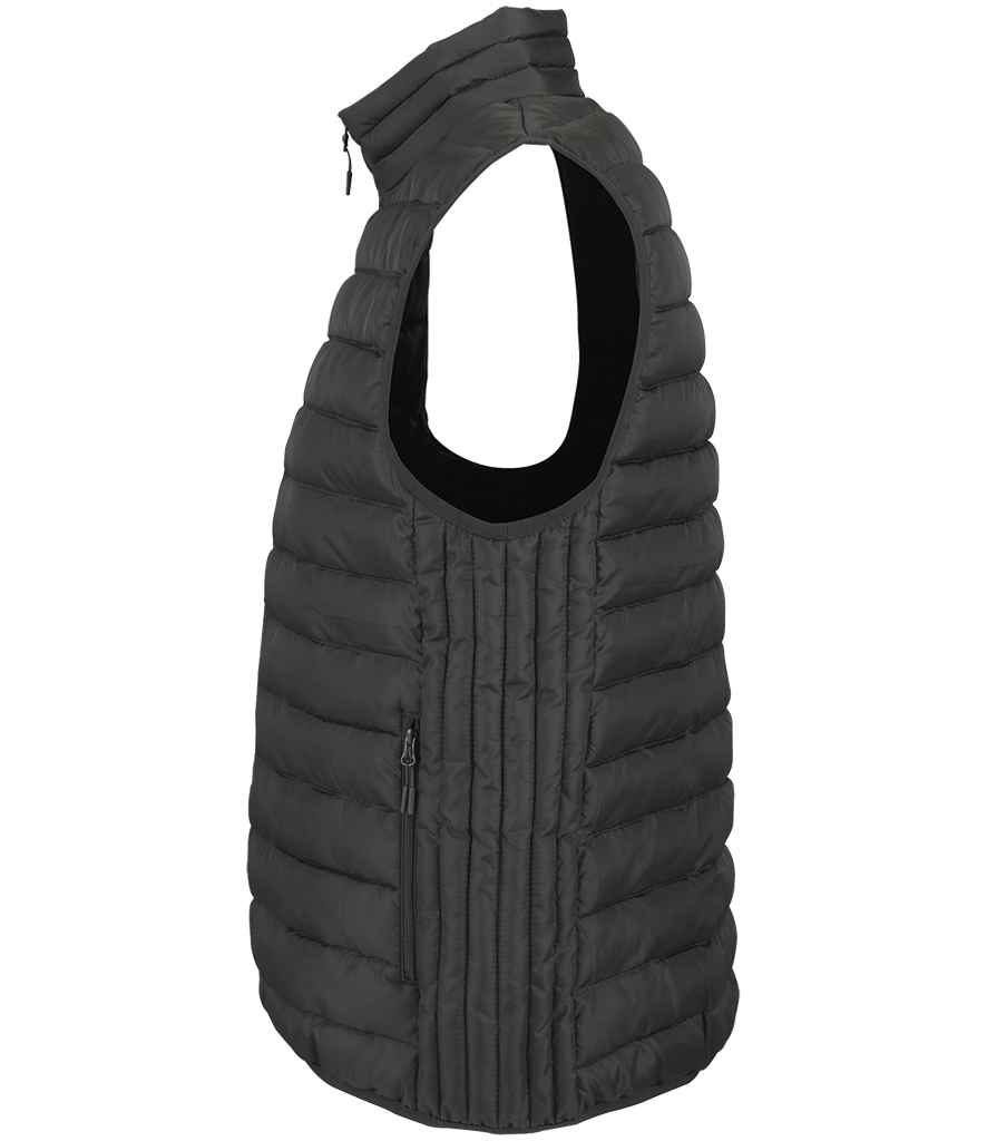 SOL'S Stream Bodywarmer in Charcoal, side view