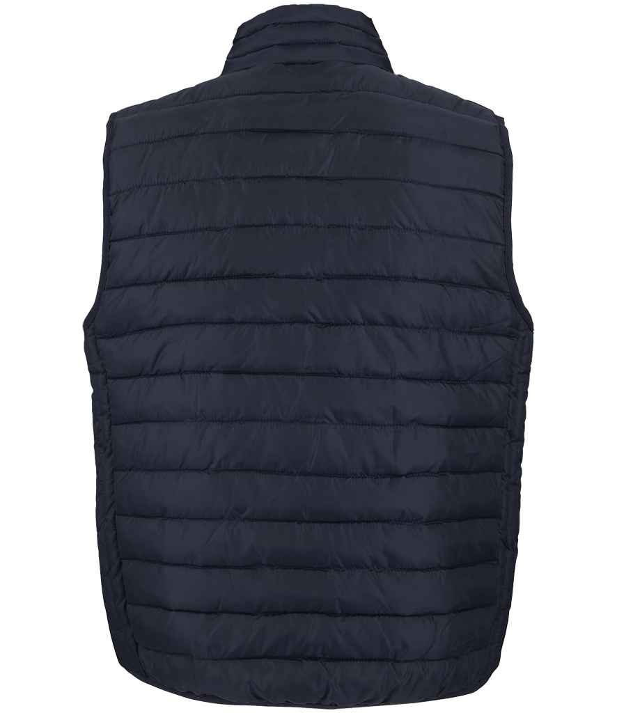 SOL'S Stream Bodywarmer in French Navy, back view