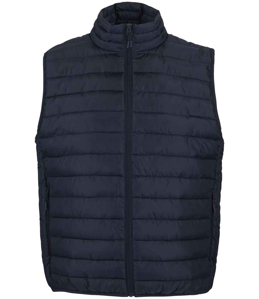SOL'S Stream Bodywarmer in French Navy, front view