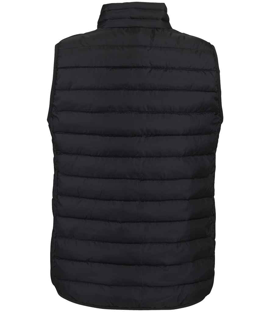 SOL'S Ladies Stream Bodywarmer in Black, back view
