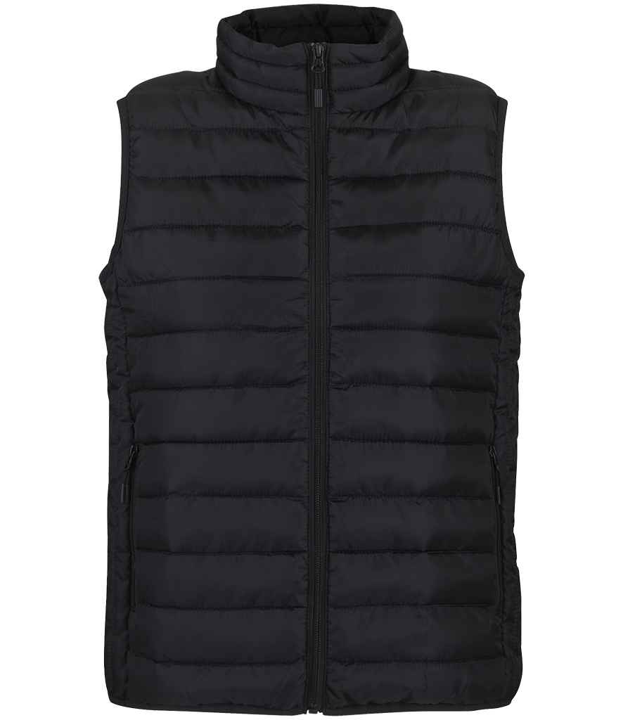 SOL'S Ladies Stream Bodywarmer in Black, front view