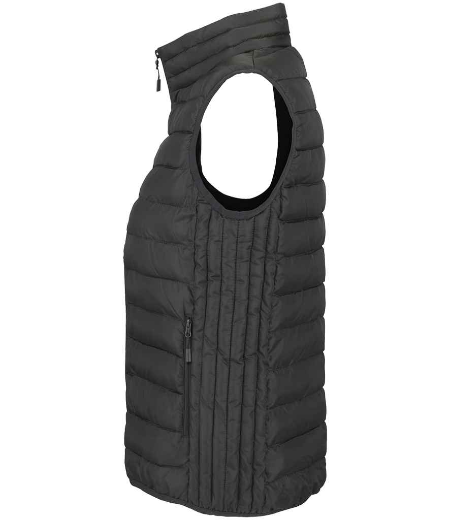 SOL'S Ladies Stream Bodywarmer in Charcoal, side view