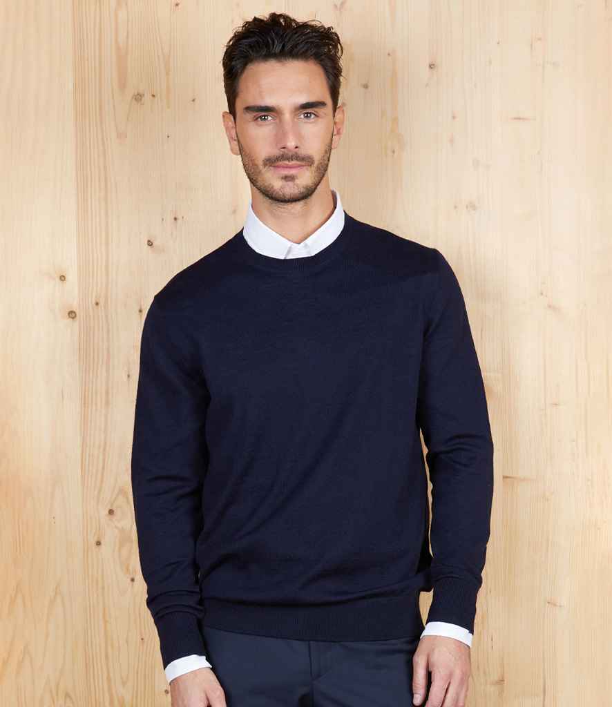 NEOBLU Stuart Round Neck Sweater in Night Blue