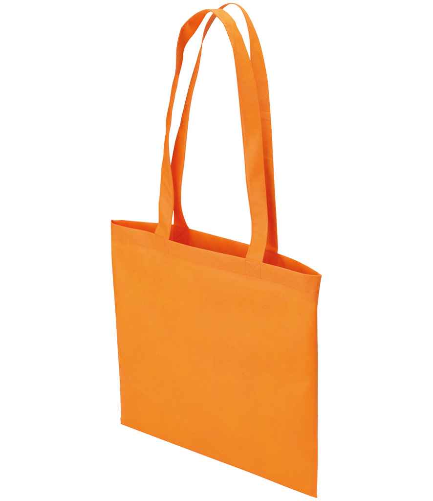 SOL'S Austin Shopping Bag in Medium Orange, front view