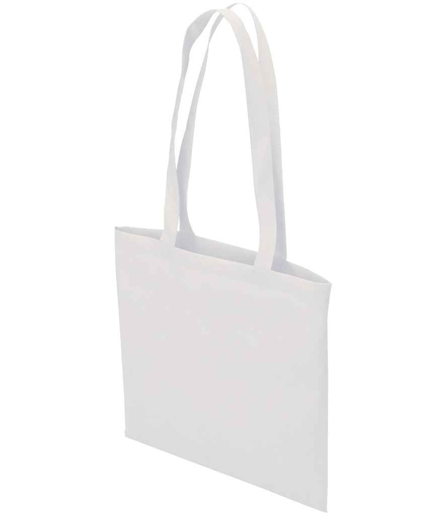 SOL'S Austin Shopping Bag in White, front view