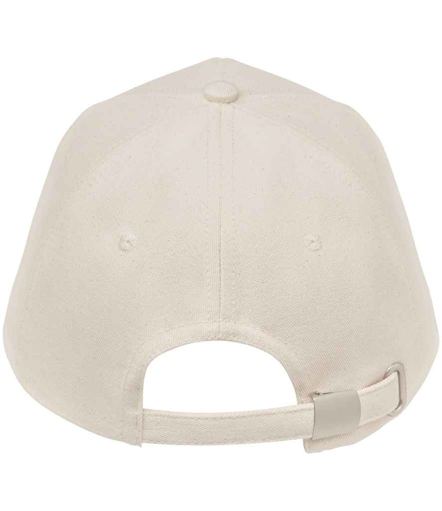 SOL'S Seoul 5 Panel Cap in Natural, back view
