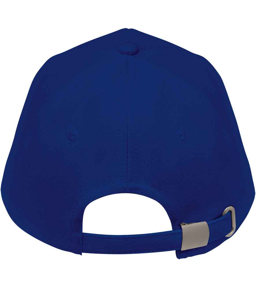SOL'S Seoul 5 Panel Cap in Ultramarine, back view