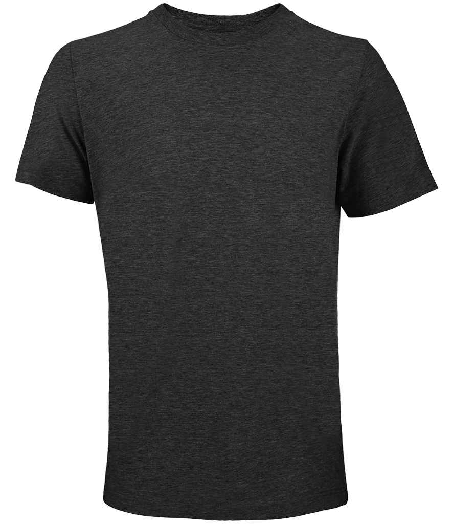 SOL'S Unisex Tuner T-Shirt in Charcoal Marl, front view