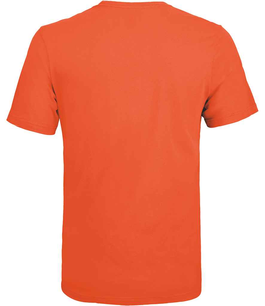 SOL'S Unisex Tuner T-Shirt in Dark Orange, back view