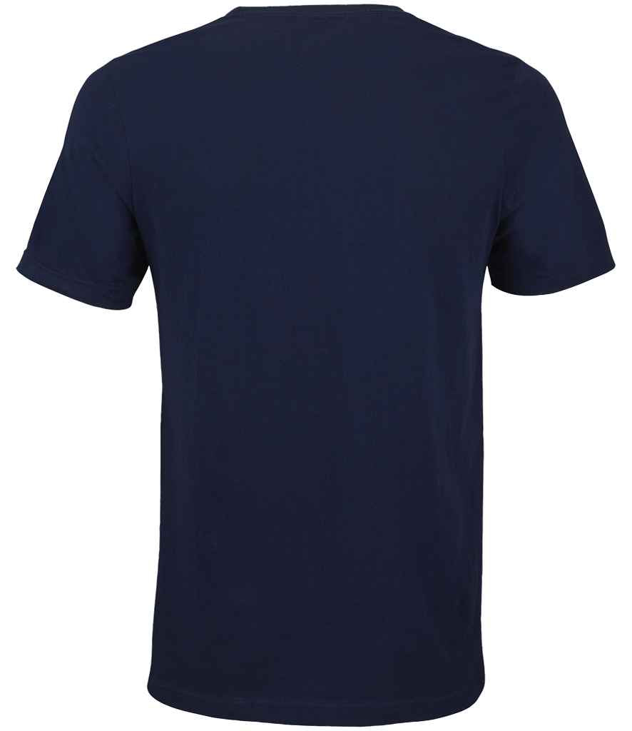 SOL'S Unisex Tuner T-Shirt in French Navy, back view