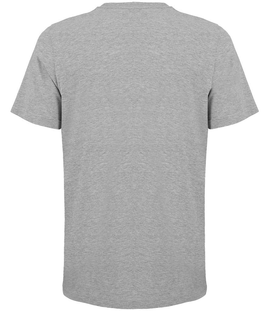 SOL'S Unisex Tuner T-Shirt in Light Grey Marl, back view