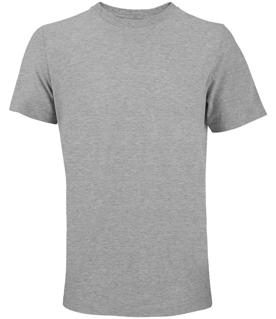SOL'S Unisex Tuner T-Shirt in Light Grey Marl, front view