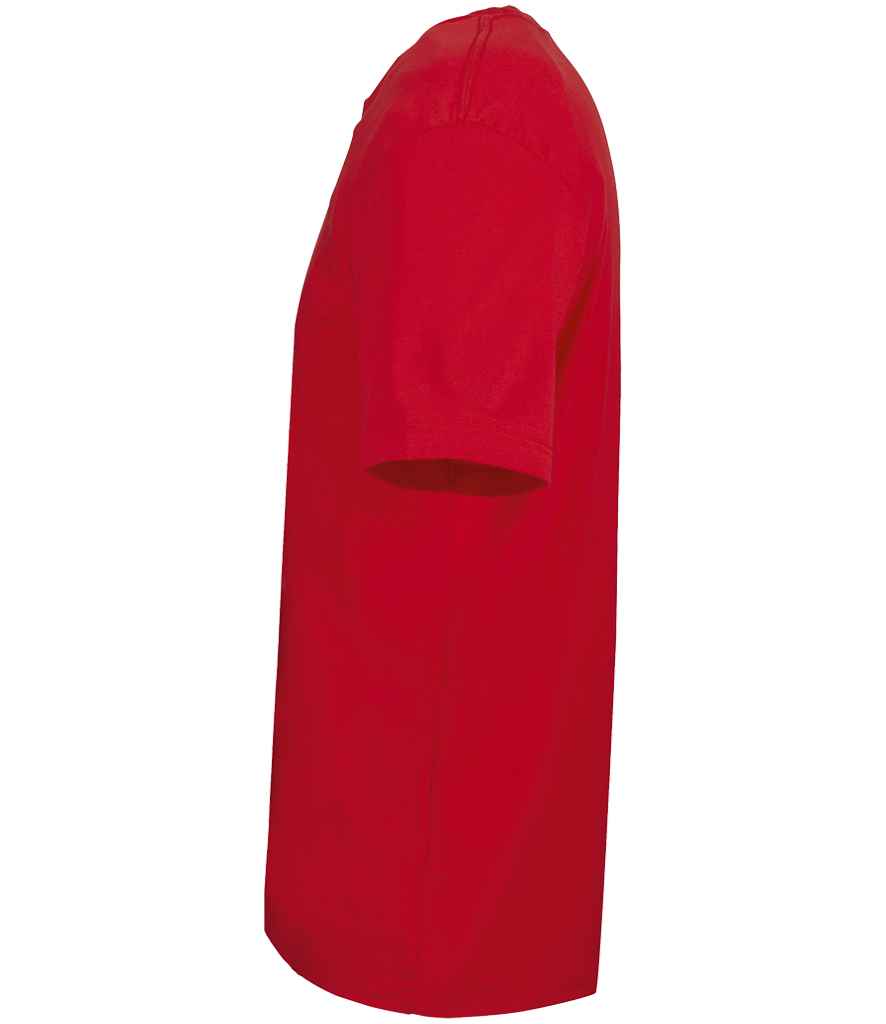 SOL'S Unisex Tuner T-Shirt in Red, side view