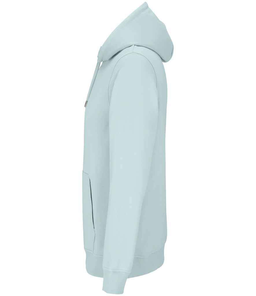SOL'S Unisex Constellation Hoodie in Arctic Blue, side view