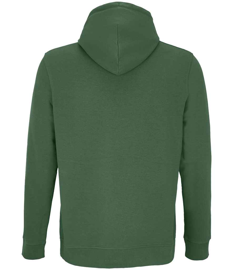 SOL'S Unisex Constellation Hoodie in Bottle Green, back view