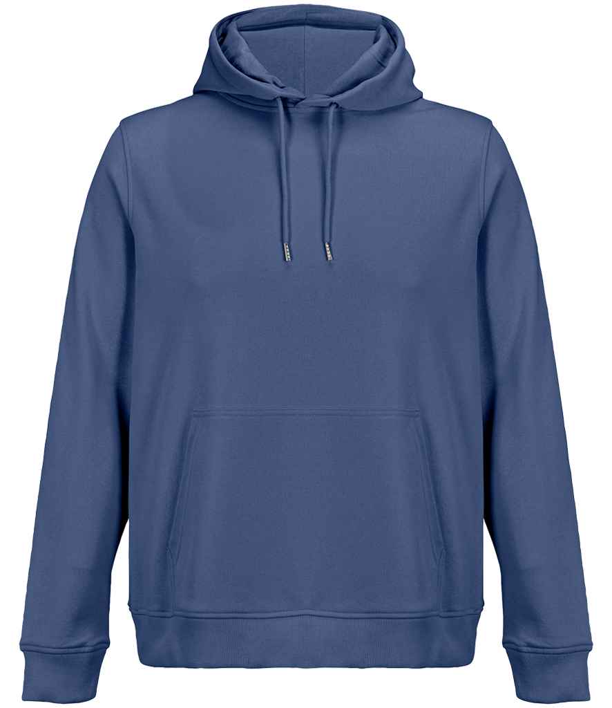 SOL'S Unisex Constellation Hoodie in Denim, front view