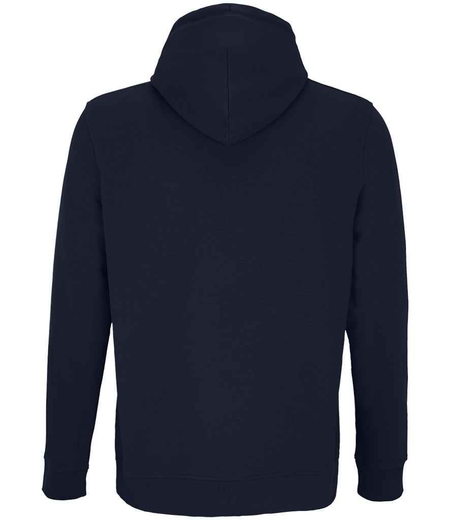 SOL'S Unisex Constellation Hoodie in French Navy, back view