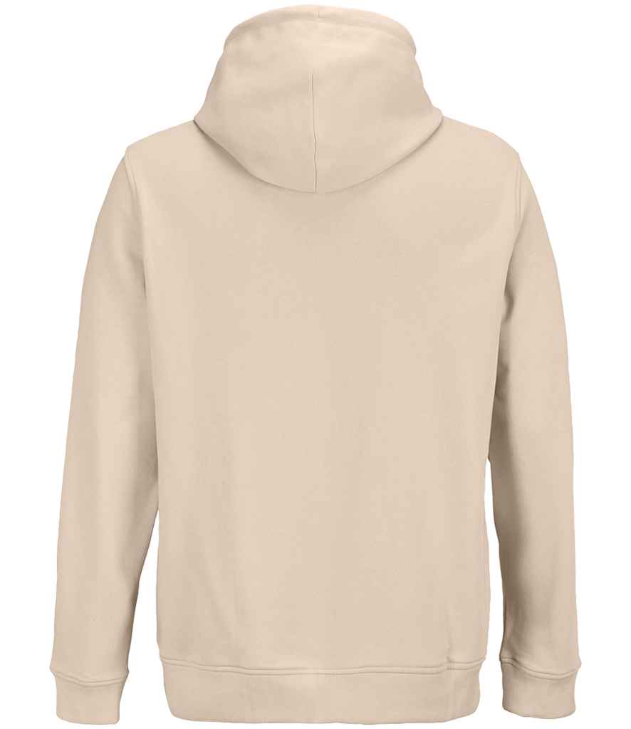 SOL'S Unisex Constellation Hoodie in Linen, back view