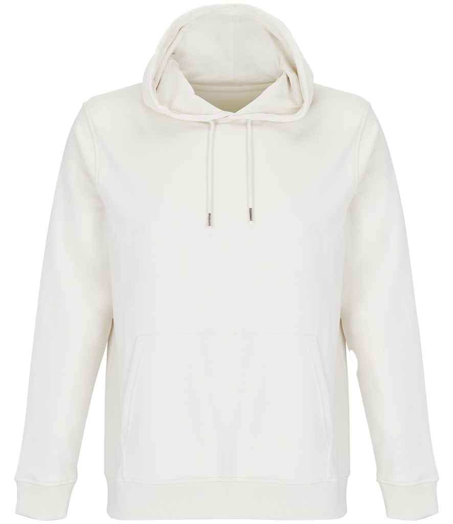 SOL'S Unisex Constellation Hoodie in Off White, front view