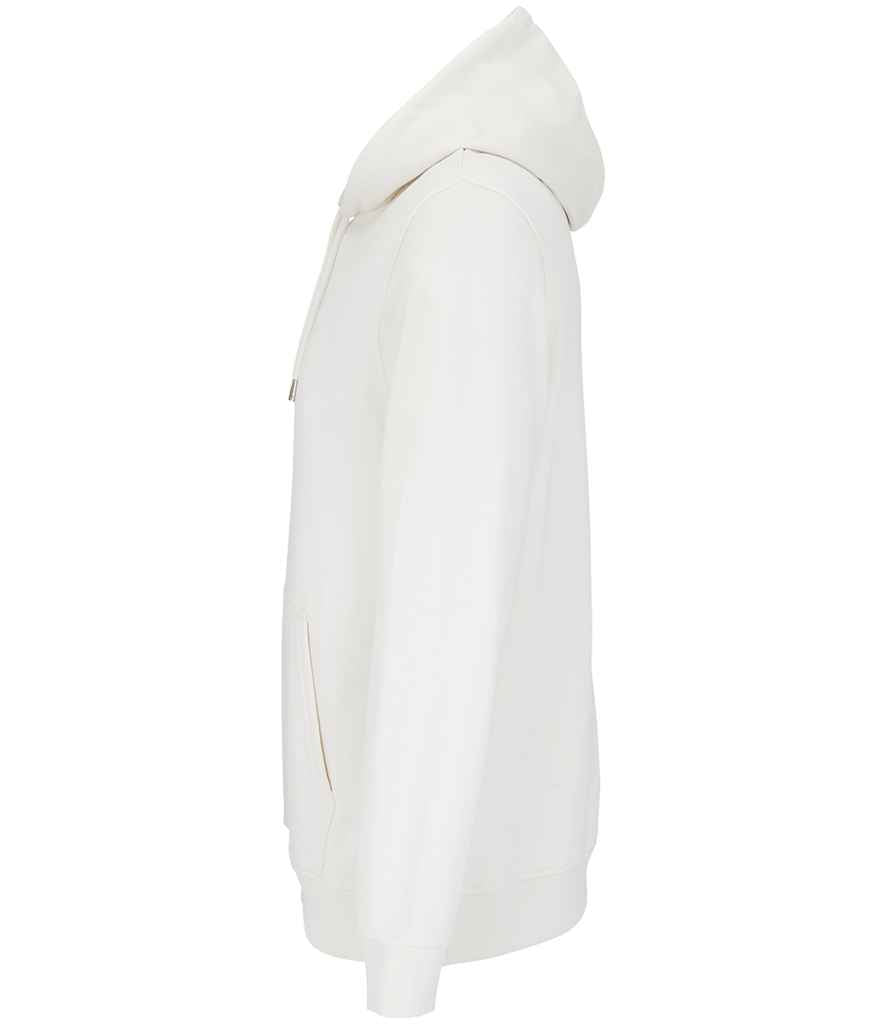 SOL'S Unisex Constellation Hoodie in Off White, side view