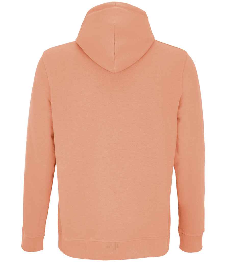 SOL'S Unisex Constellation Hoodie in Peach, back view
