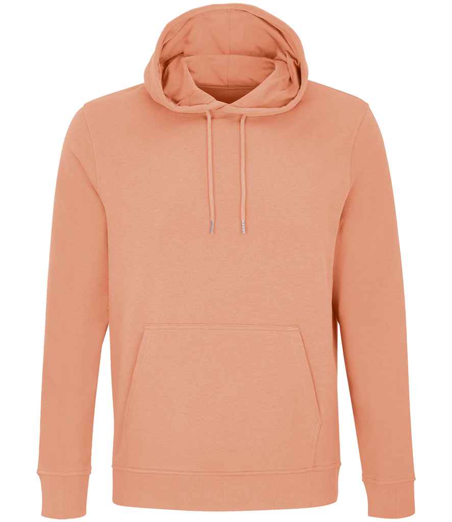 SOL'S Unisex Constellation Hoodie in Peach, front view