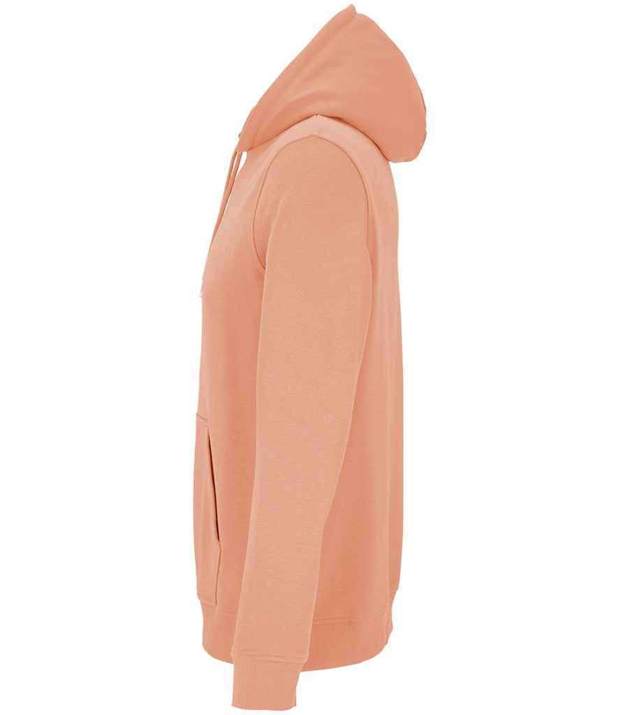 SOL'S Unisex Constellation Hoodie in Peach, side view