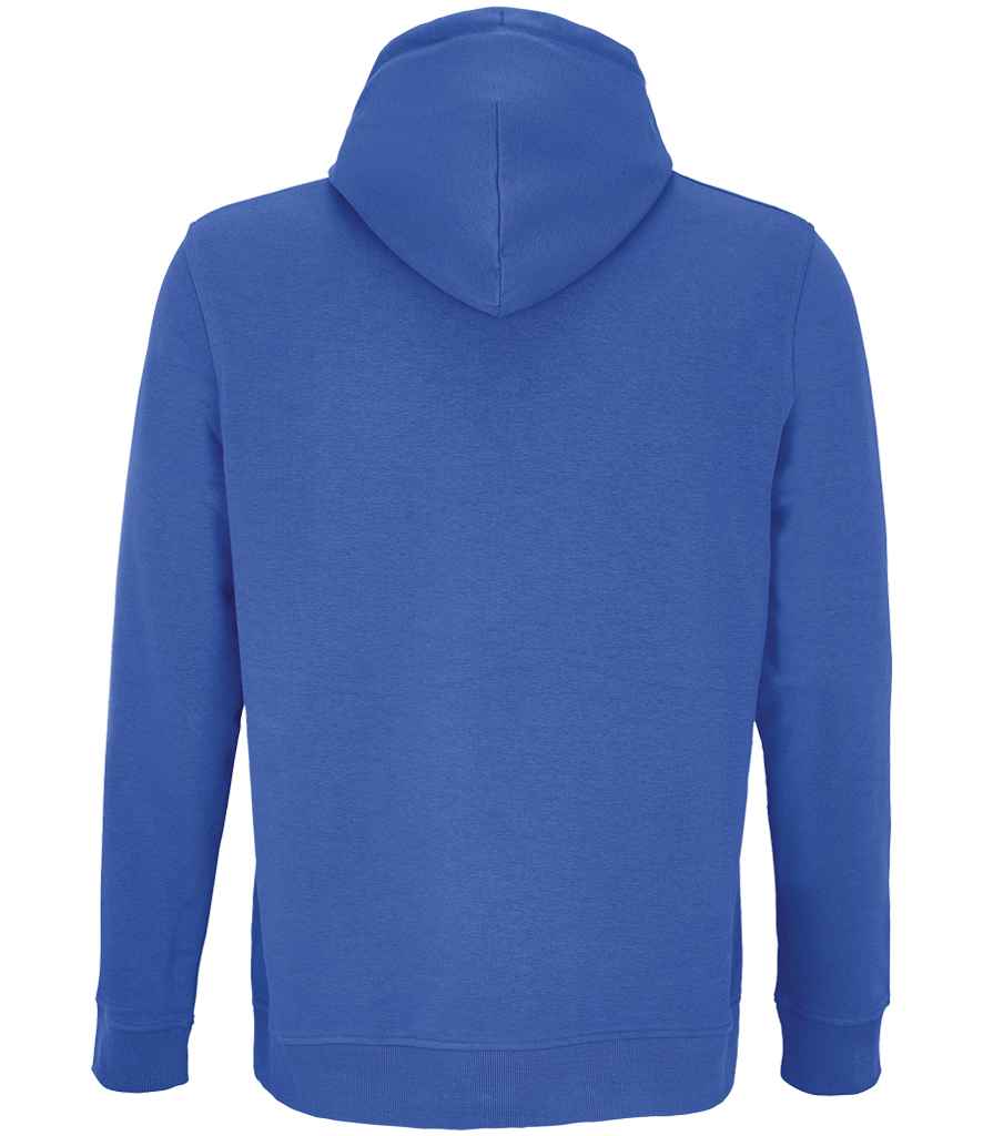 SOL'S Unisex Constellation Hoodie in Royal Blue, back view