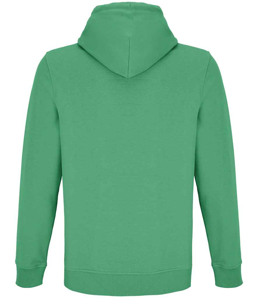 SOL'S Unisex Constellation Hoodie in Spring Green, back view