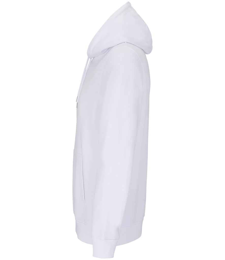 SOL'S Unisex Constellation Hoodie in White, side view